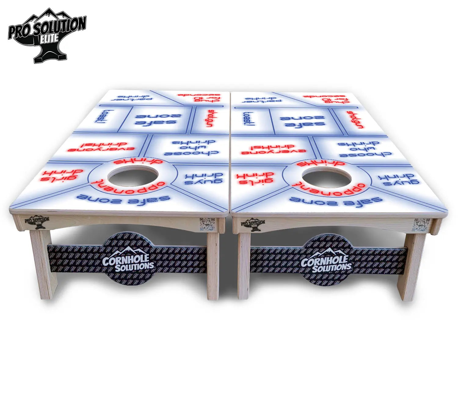 Drinking Game Cornhole Boards - Pro Solution Elite Series by Cornhole Solutions, custom cornhole board detail photo 8