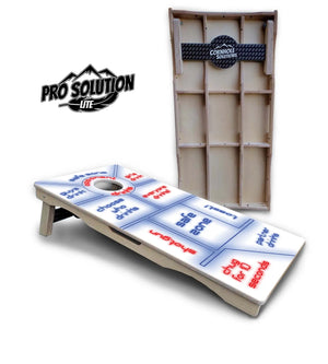 Drinking Game Cornhole Boards - Pro Solution Lite Series Cornhole Solutions