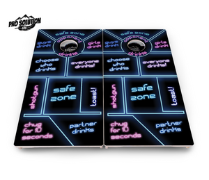 Drinking Game Cornhole Boards - Pro Solution Lite Series Cornhole Solutions