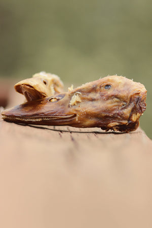 Duck Head crunchy dog chew