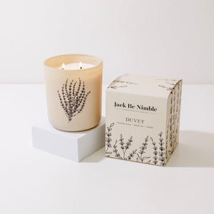 12oz Duvet Luxury Soy Candle by Jack Be Nimble Candles image 1