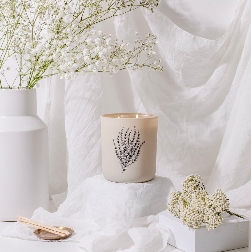 12oz Duvet Luxury Soy Candle by Jack Be Nimble Candles image 2