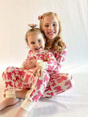 Hot Pink Bows Zippy by Boosh Baby image 5