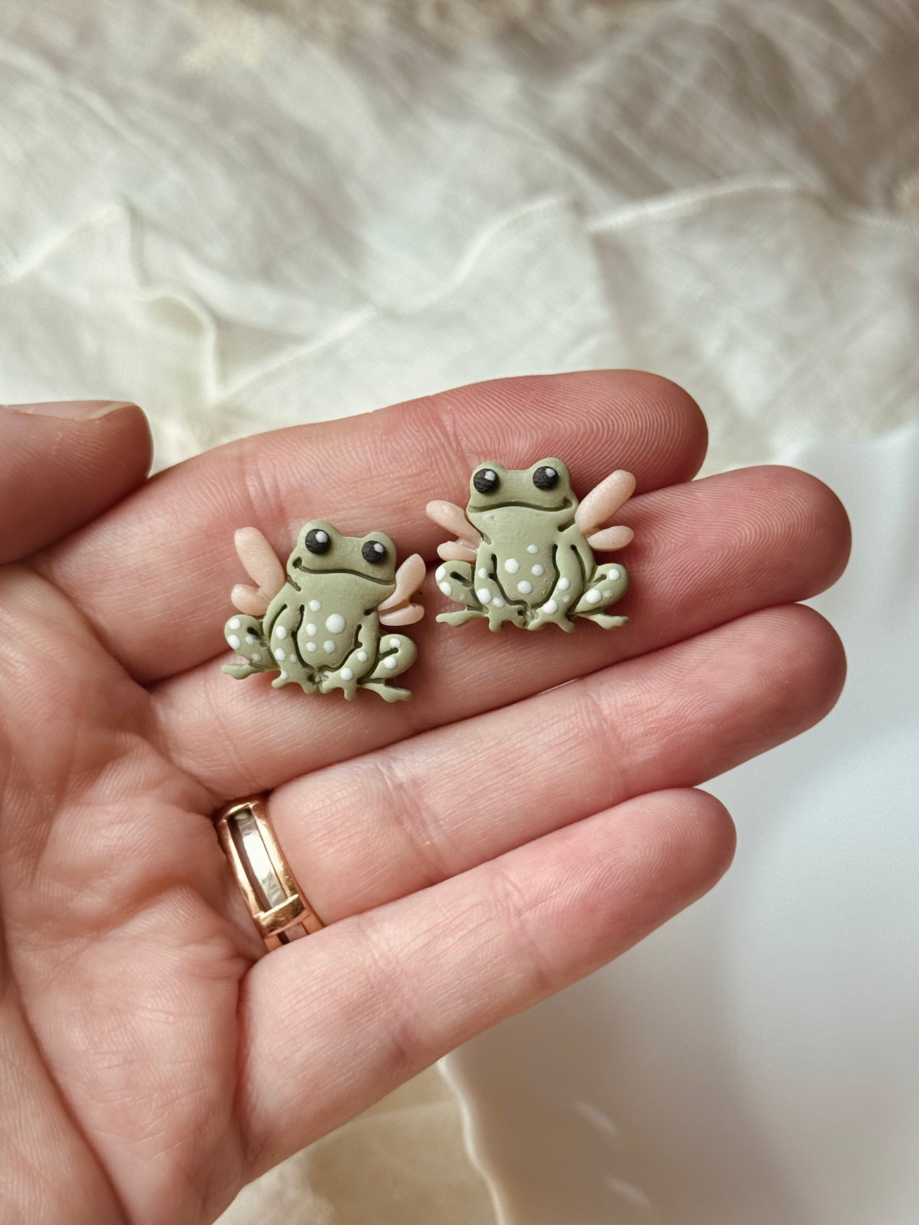 Fairy Frog Studs