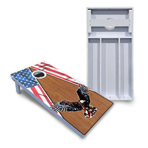 Eagle Triangle Wood Cornhole Boards - All Weather Series Cornhole Solutions
