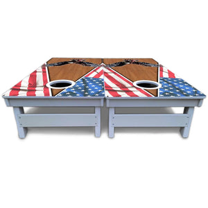 Eagle Triangle Wood Cornhole Boards - All Weather Series Cornhole Solutions