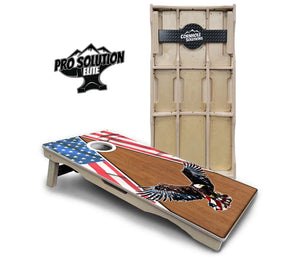 Eagle Triangle Wood Cornhole Boards - Pro Solution Elite Series Cornhole Solutions