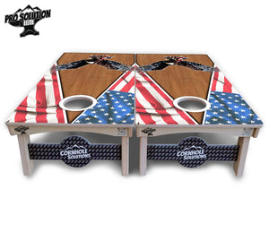 Eagle Triangle Wood Cornhole Boards - Pro Solution Elite Series Cornhole Solutions