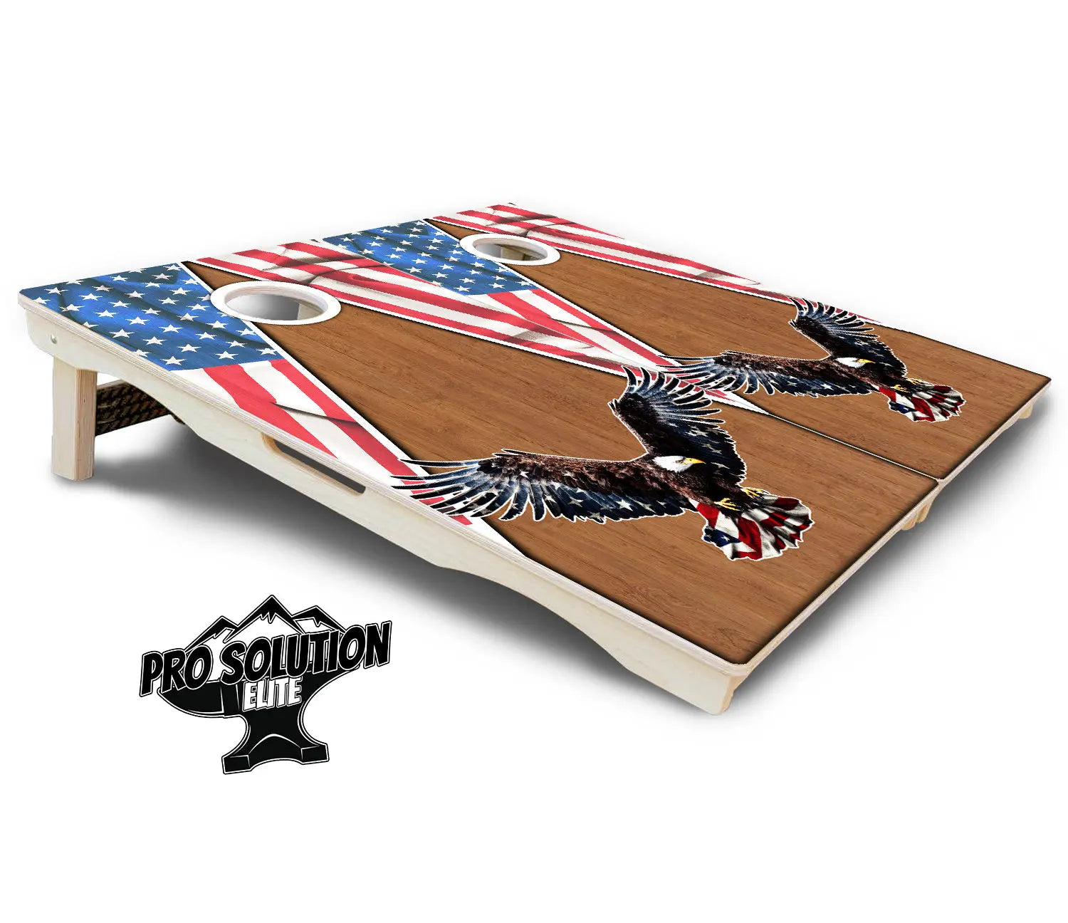 Eagle Triangle Wood Cornhole Boards - Pro Solution Elite Series Cornhole Solutions