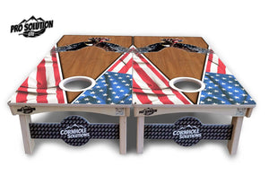 Eagle Triangle Wood Cornhole Boards - Pro Solution Lite Series Cornhole Solutions