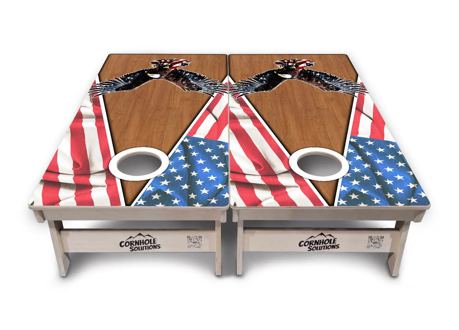 Eagle Triangle Wood Cornhole Boards - Professional Tournament Series Cornhole Solutions