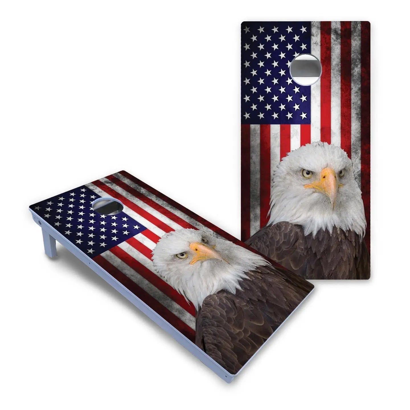 Eagle USA Flag Cornhole Boards - All Weather Series Cornhole Solutions