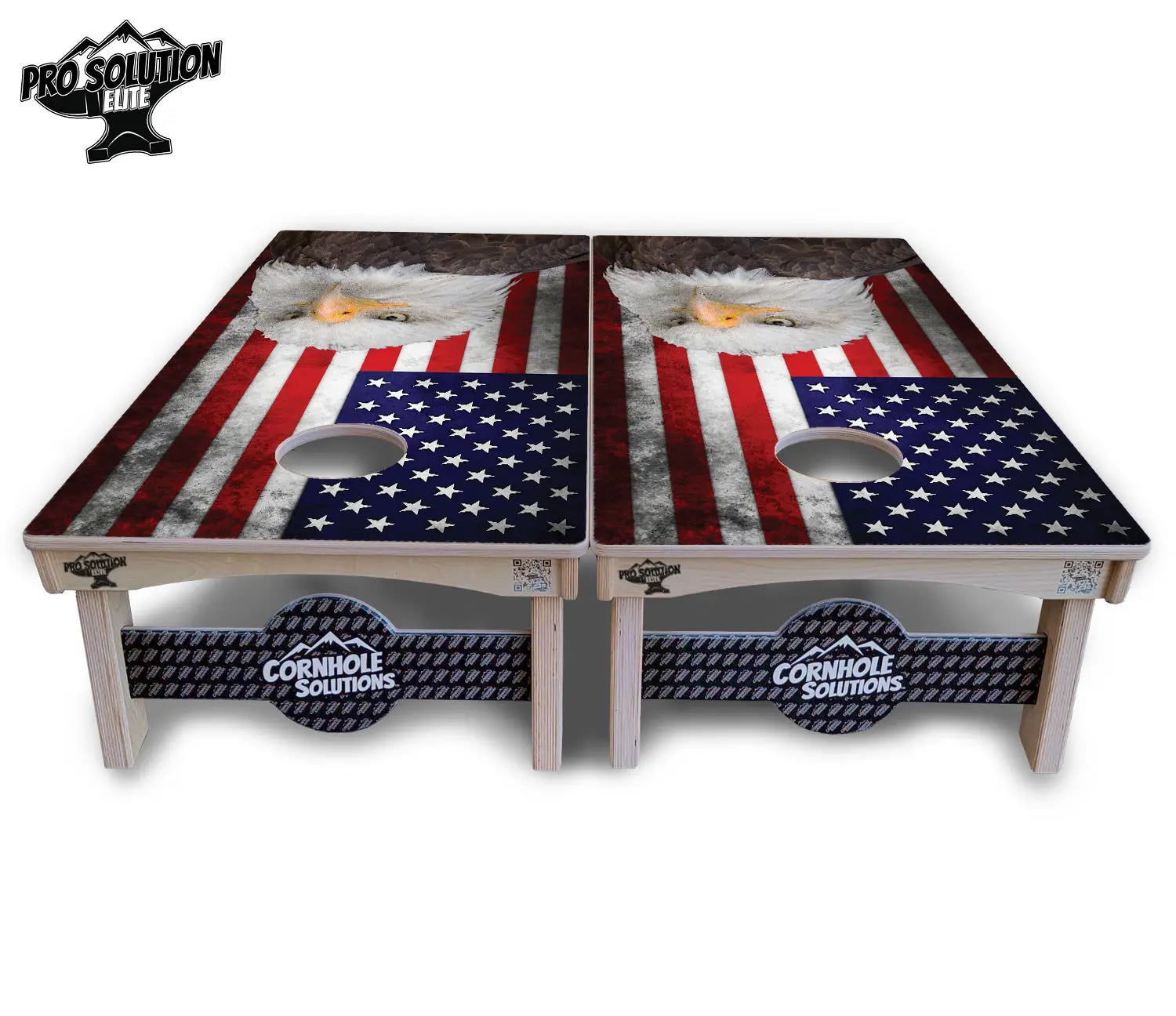 Eagle USA Flag Cornhole Boards - Pro Solution Elite Series Cornhole Solutions