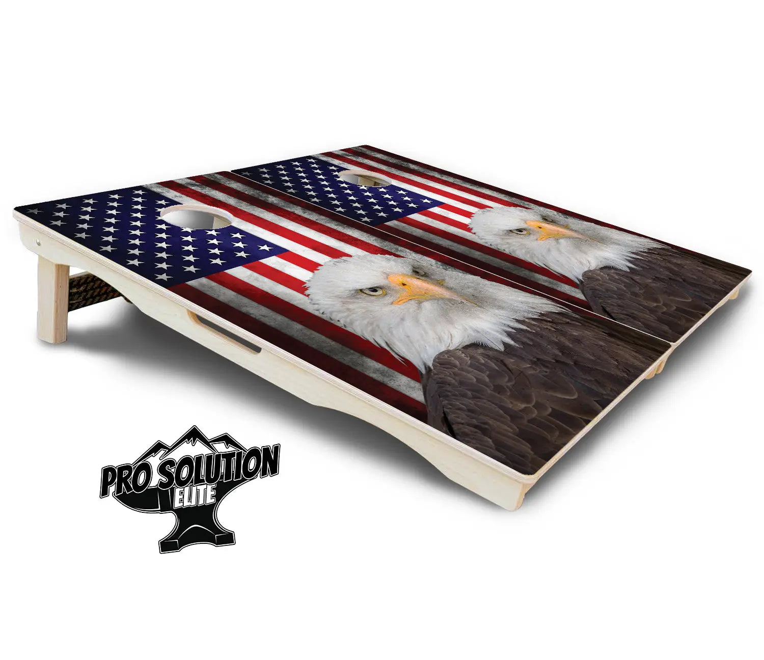 Eagle USA Flag Cornhole Boards - Pro Solution Elite Series Cornhole Solutions