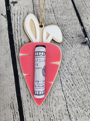Easter Carrot Money Holder EverLee Creations