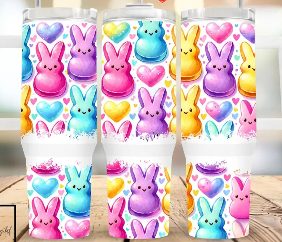 Easter Peeps 40oz Tumbler Southern Backroad Tees LLC