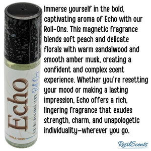 Echo Roll-On Oil – Bold, Smooth & Unapologetic | ResilScents™ by ResilScents, scented candle detail photo 6