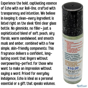 Echo Roll-On Oil – Bold, Smooth & Unapologetic | ResilScents™ by ResilScents, scented candle detail photo 7
