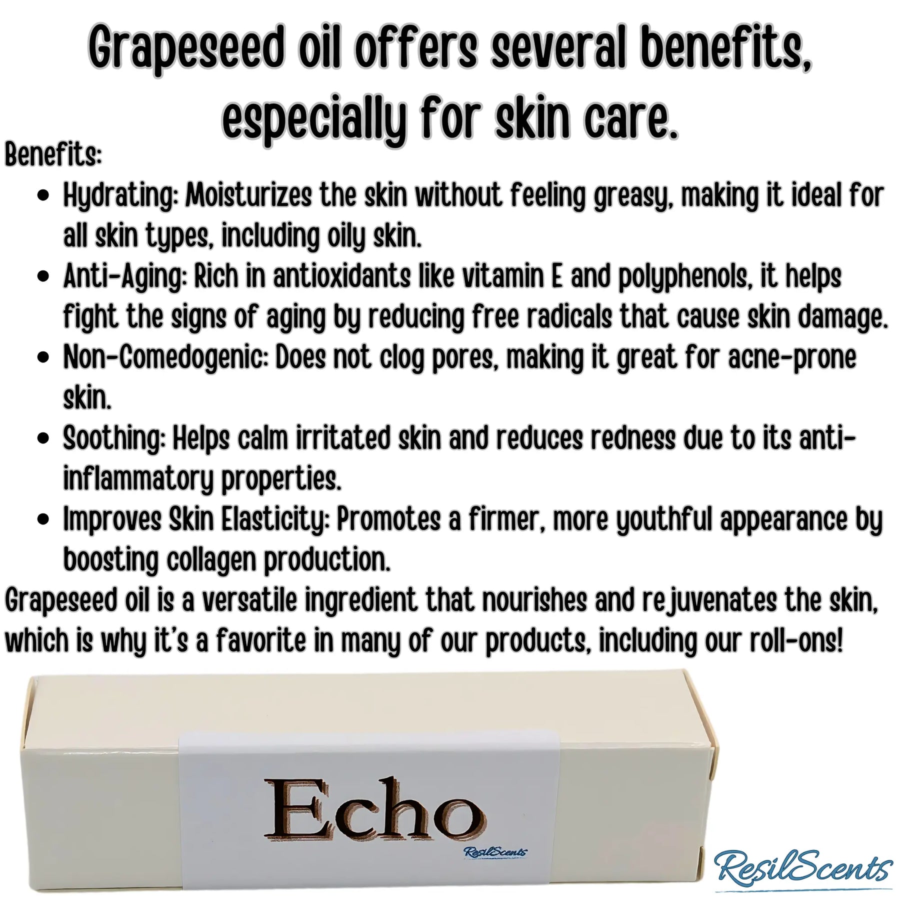 Echo Roll-On Oil – Bold, Smooth & Unapologetic | ResilScents™ by ResilScents, scented candle detail photo 8