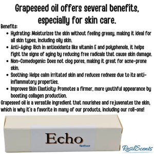 Echo Roll-On Oil – Bold, Smooth & Unapologetic | ResilScents™ by ResilScents, scented candle detail photo 8