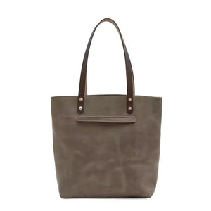 Eden LARGE Leather Tote Bag - Classic Mission Mercantile Leather Goods
