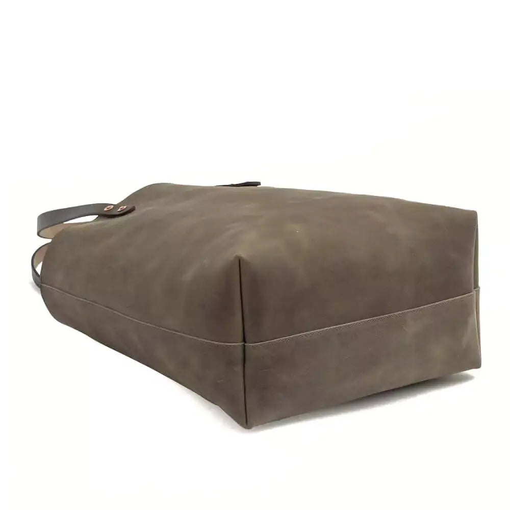 Eden LARGE Leather Tote Bag - Classic Mission Mercantile Leather Goods