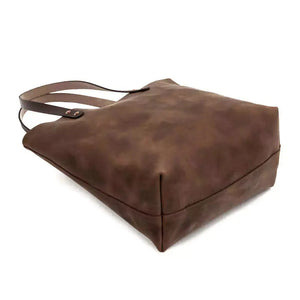 Eden LARGE Leather Tote Bag - Classic Mission Mercantile Leather Goods