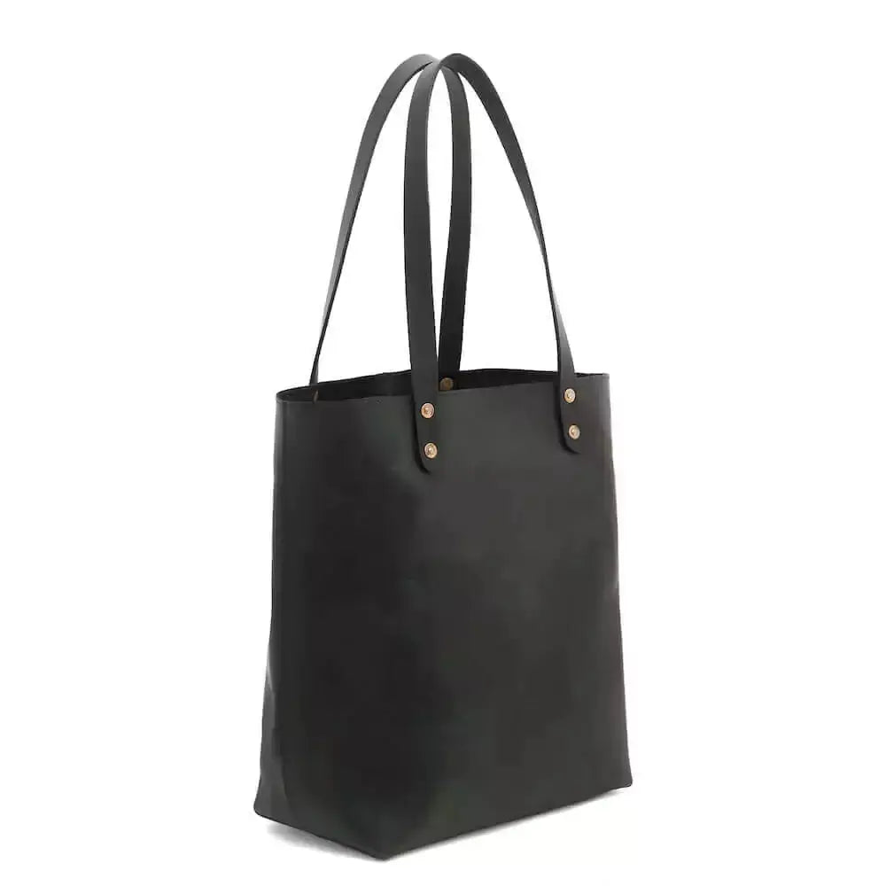 Eden LARGE Leather Tote Bag - Classic Mission Mercantile Leather Goods
