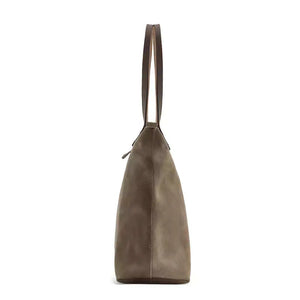 Eden LARGE Leather Tote Bag - Zippered Mission Mercantile Leather Goods