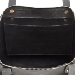 Eden LARGE Leather Tote Bag - Zippered Mission Mercantile Leather Goods