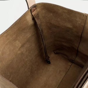 Eden MEDIUM Leather Tote Bag - Classic by Mission Mercantile Leather Goods, handmade leather goods detail photo 10