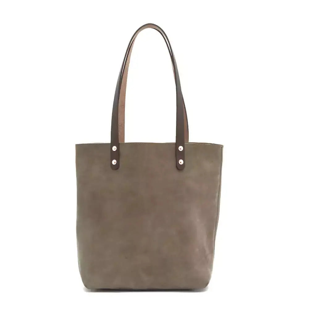 Eden MEDIUM Leather Tote Bag - Classic by Mission Mercantile Leather Goods, handmade leather goods detail photo 23
