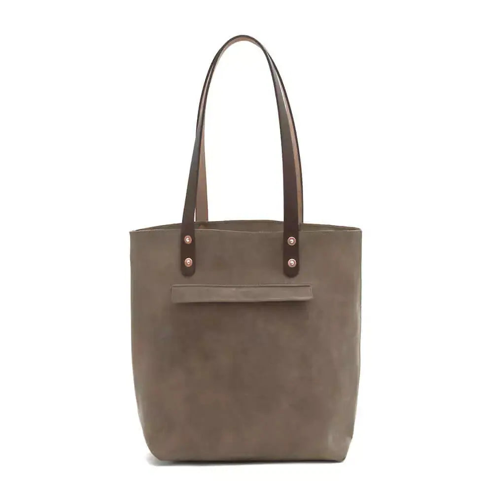 Eden MEDIUM Leather Tote Bag - Classic by Mission Mercantile Leather Goods, handmade leather goods detail photo 24