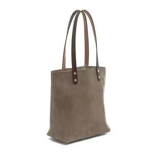 Eden MEDIUM Leather Tote Bag - Classic by Mission Mercantile Leather Goods, handmade leather goods detail photo 25