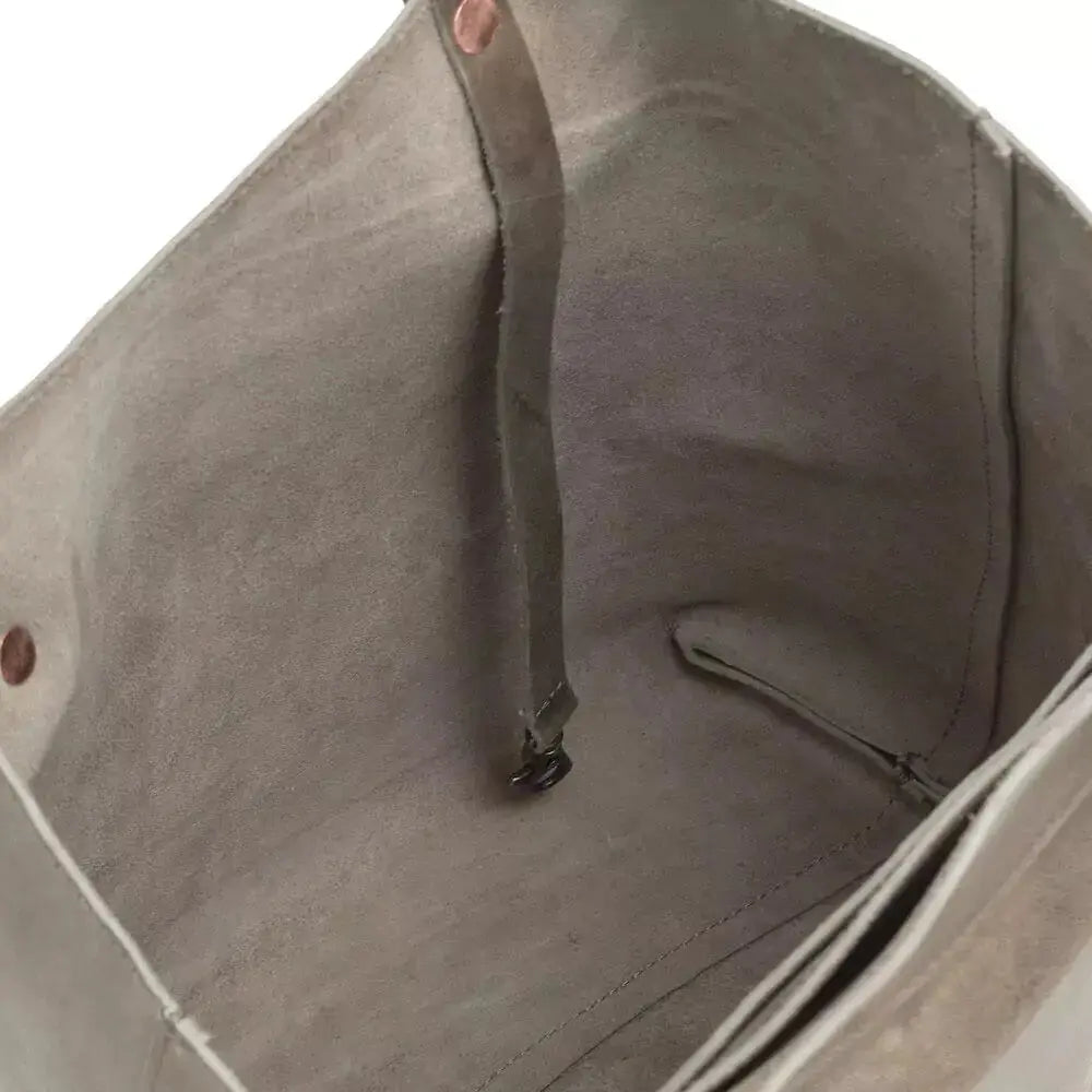 Eden MEDIUM Leather Tote Bag - Classic by Mission Mercantile Leather Goods, handmade leather goods detail photo 30