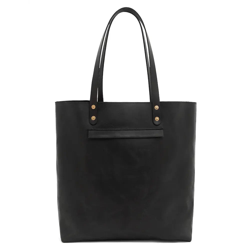 Eden OVERSIZED Leather Tote Bag - Classic by Mission Mercantile Leather Goods, handmade leather goods detail photo 25