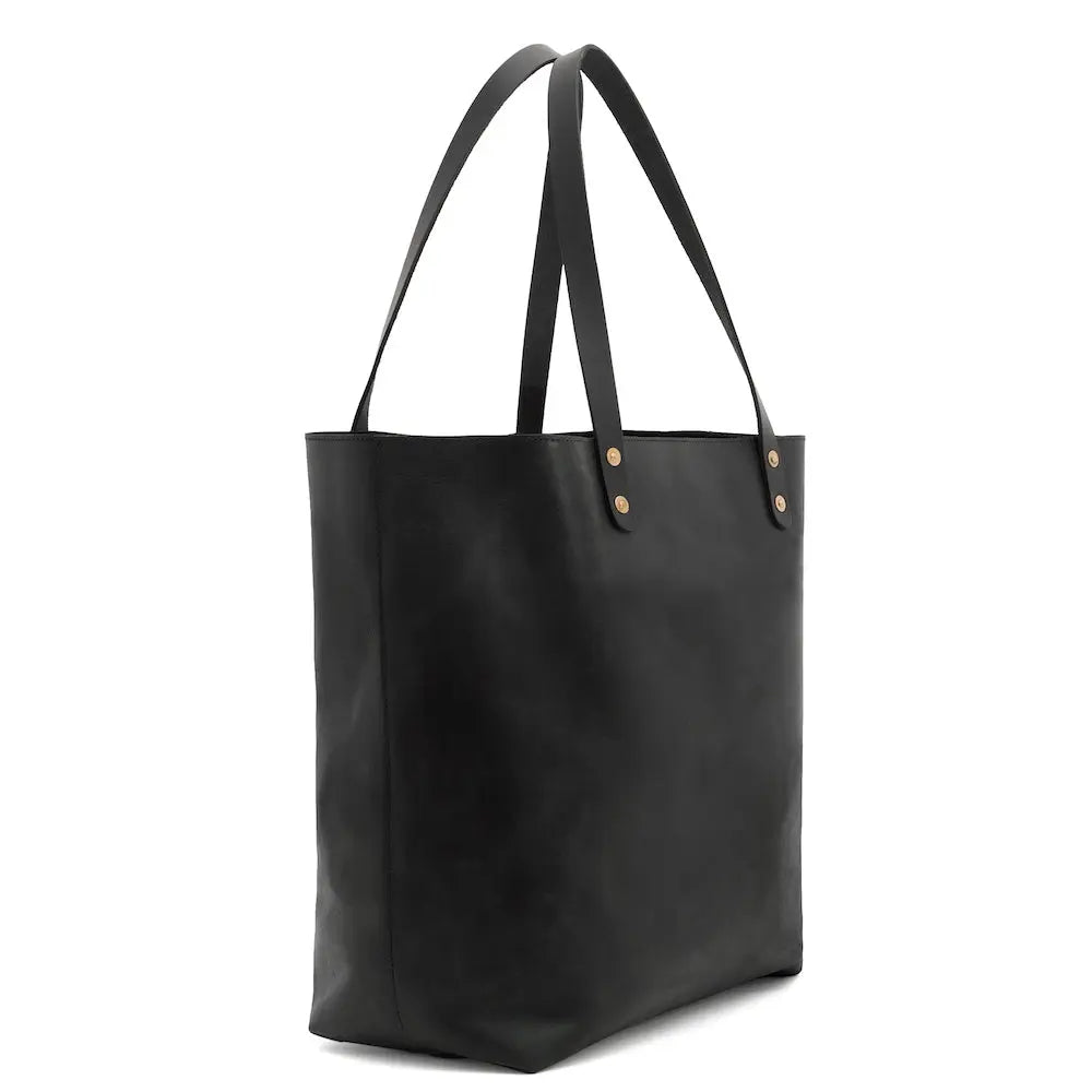 Eden OVERSIZED Leather Tote Bag - Classic by Mission Mercantile Leather Goods, handmade leather goods detail photo 26