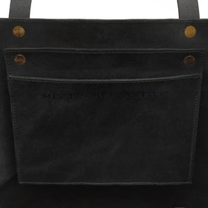 Eden OVERSIZED Leather Tote Bag - Classic by Mission Mercantile Leather Goods, handmade leather goods detail photo 30
