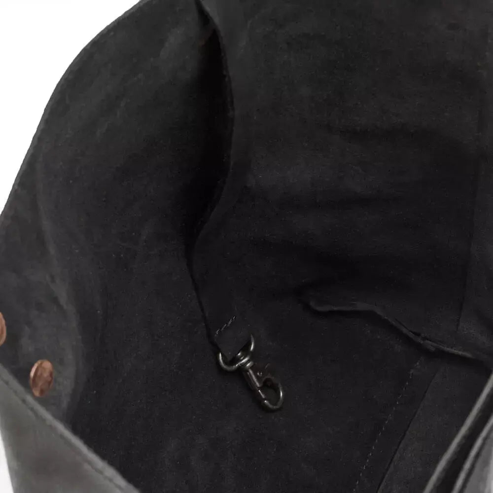 Eden SMALL Leather Tote Bag - Classic by Mission Mercantile Leather Goods, handmade leather goods detail photo 11
