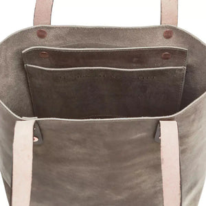 Eden SMALL Leather Tote Bag - Classic by Mission Mercantile Leather Goods, handmade leather goods detail photo 20