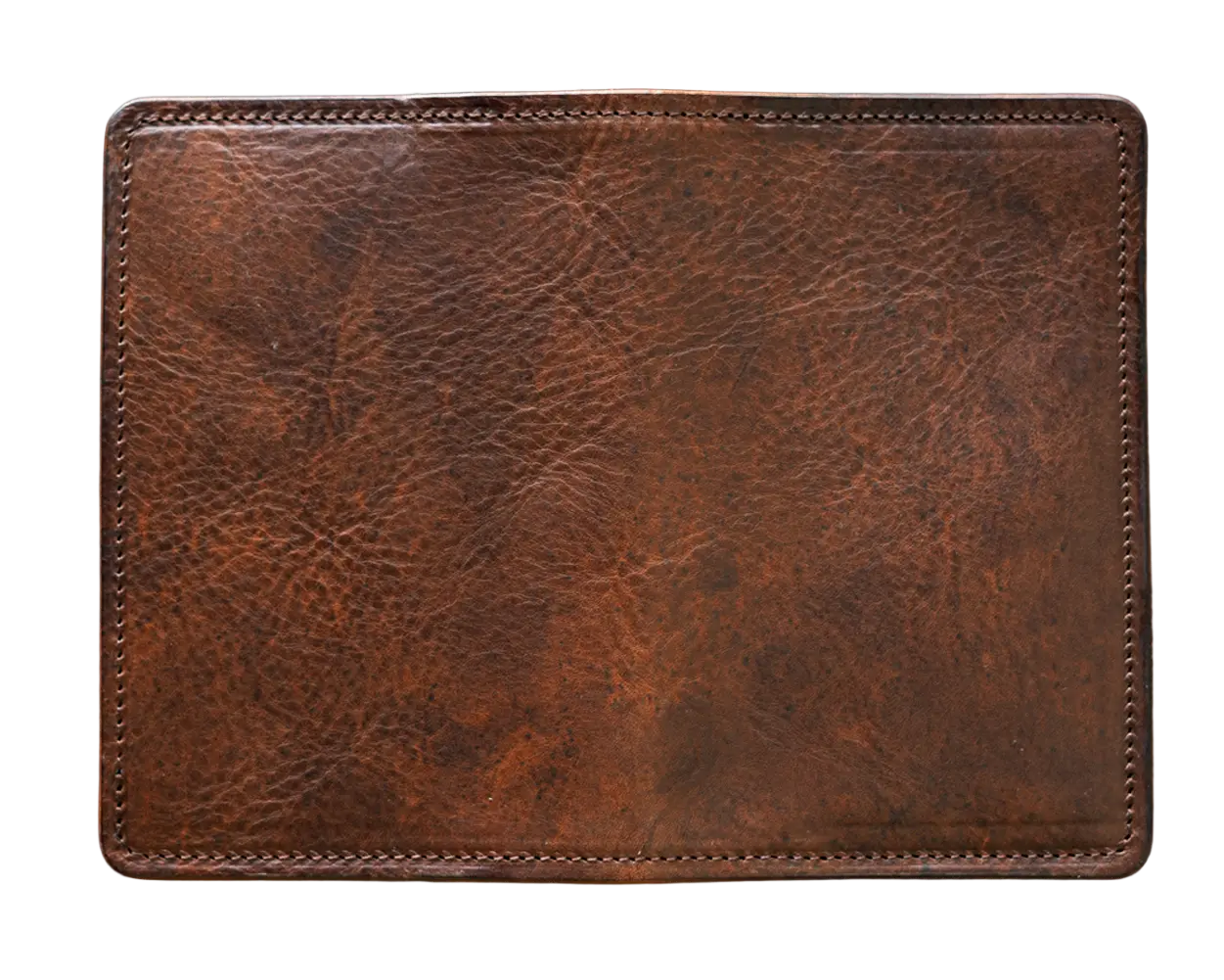 Edison Wallet - Cognac by Loyal Stricklin, handmade leather goods detail photo 2