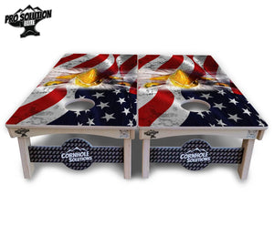 Electric Eagle Cornhole Boards - Pro Solution Elite Series Cornhole Solutions