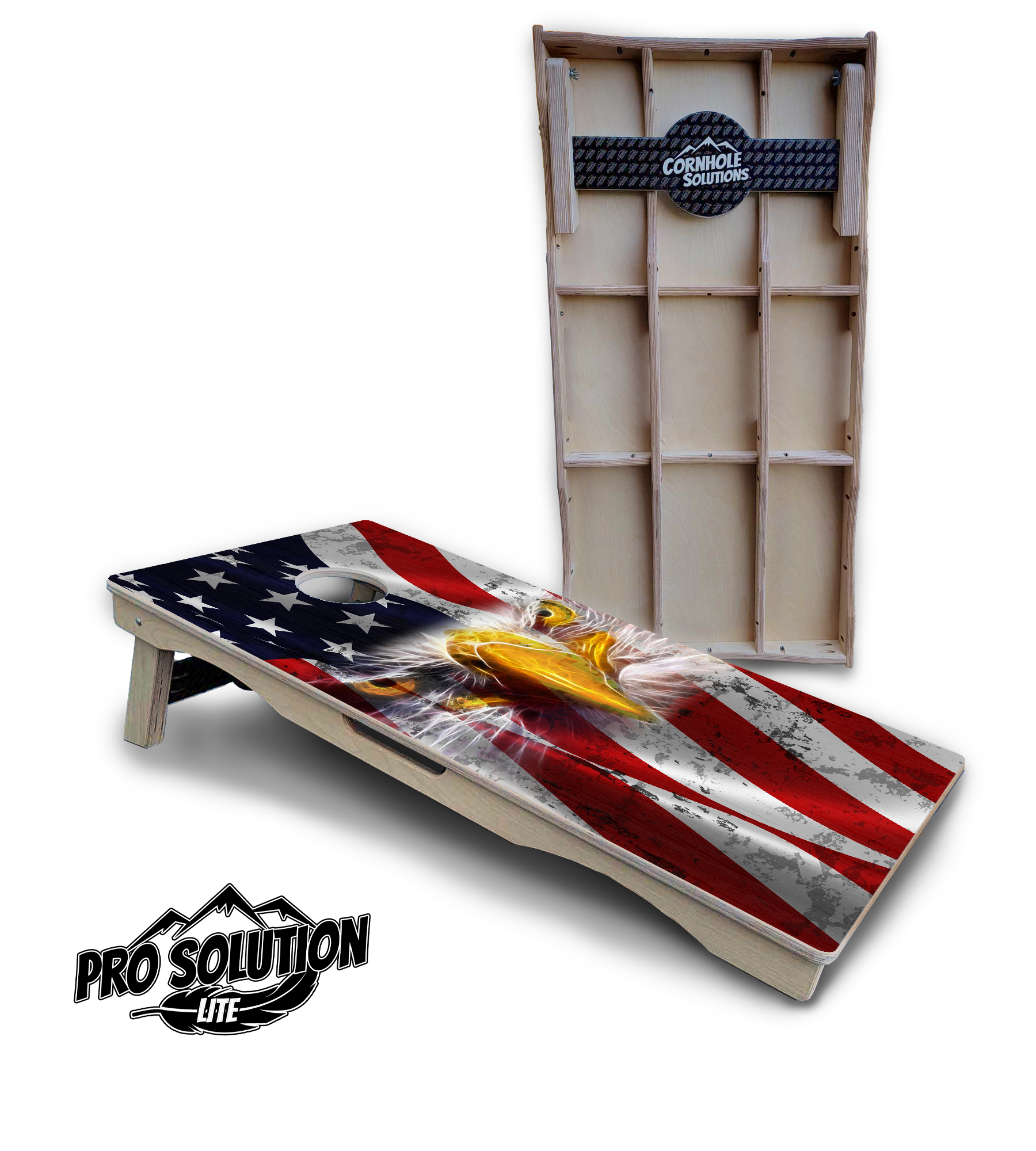 Electric Eagle Cornhole Boards - Pro Solution Lite Series Cornhole Solutions