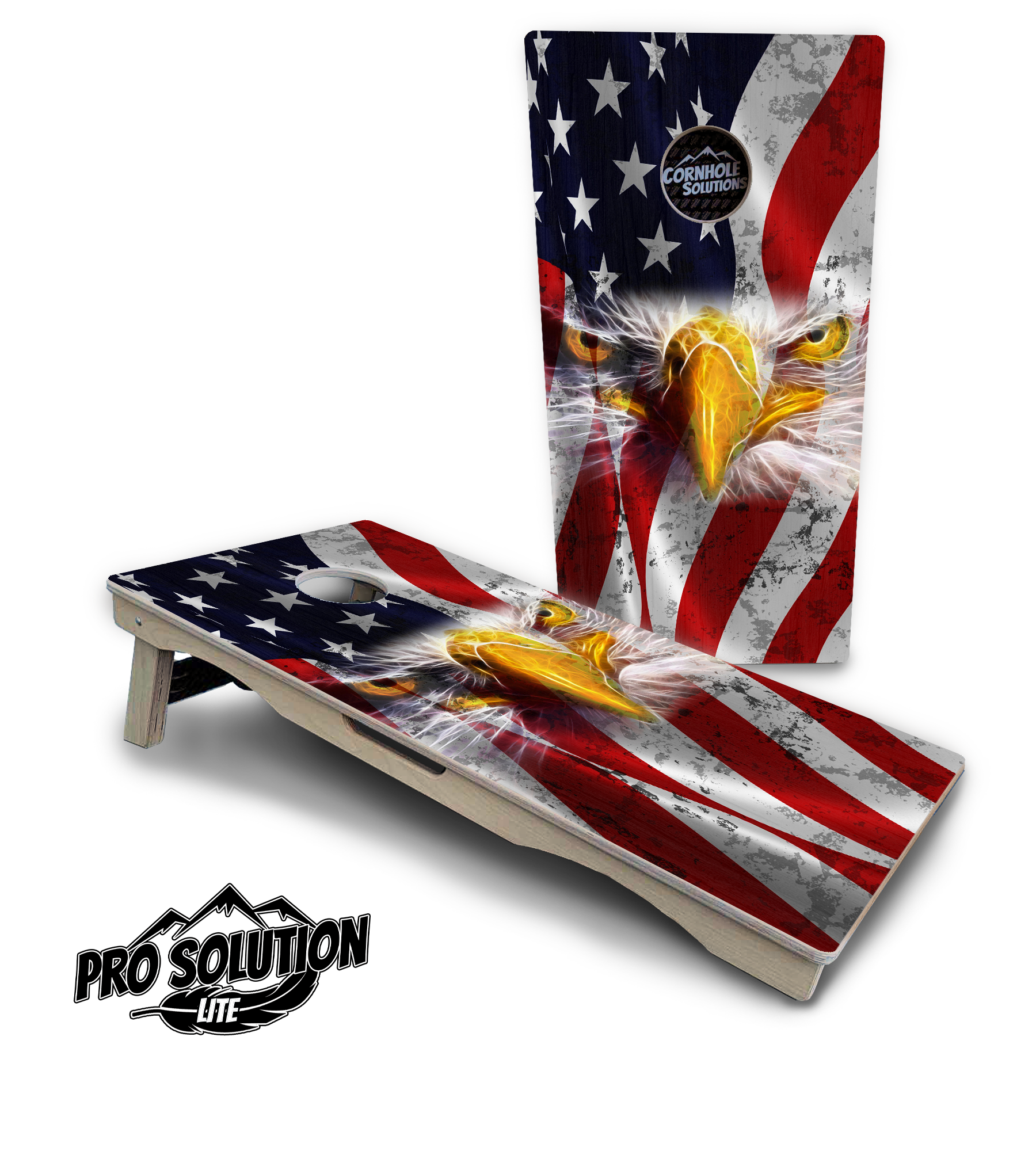 Electric Eagle Cornhole Boards - Pro Solution Lite Series Cornhole Solutions