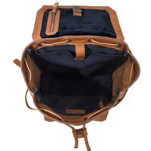Ellington Leather Backpack by Mission Mercantile Leather Goods, handmade leather goods detail photo 11