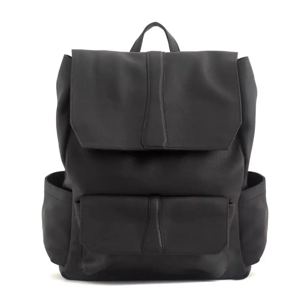 Ellington Leather Backpack by Mission Mercantile Leather Goods, handmade leather goods detail photo 18