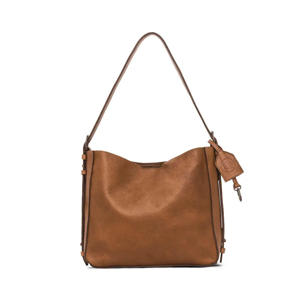 Ellington Leather Hobo by Mission Mercantile Leather Goods, handmade leather goods detail photo 2