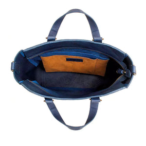 Ellington Leather Market Tote by Mission Mercantile Leather Goods, handmade leather goods detail photo 24
