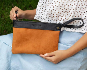 Ellington Zippered Pouch Mission Mercantile Leather Goods