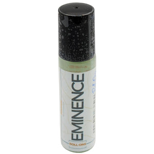 Eminence roll-on oil with a black cap and white label featuring the brand name. Size is 10mL.